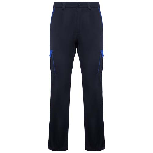 Pantalon de travail personnalisé multipoches Trooper Roly Bleu marine et Bleu royal
